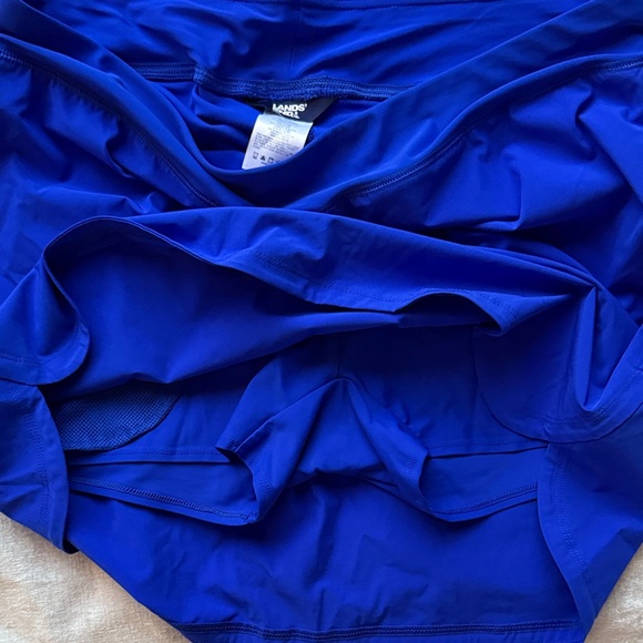 Lands' End Royal Blue Skirt Skort - Picture 4 of 5